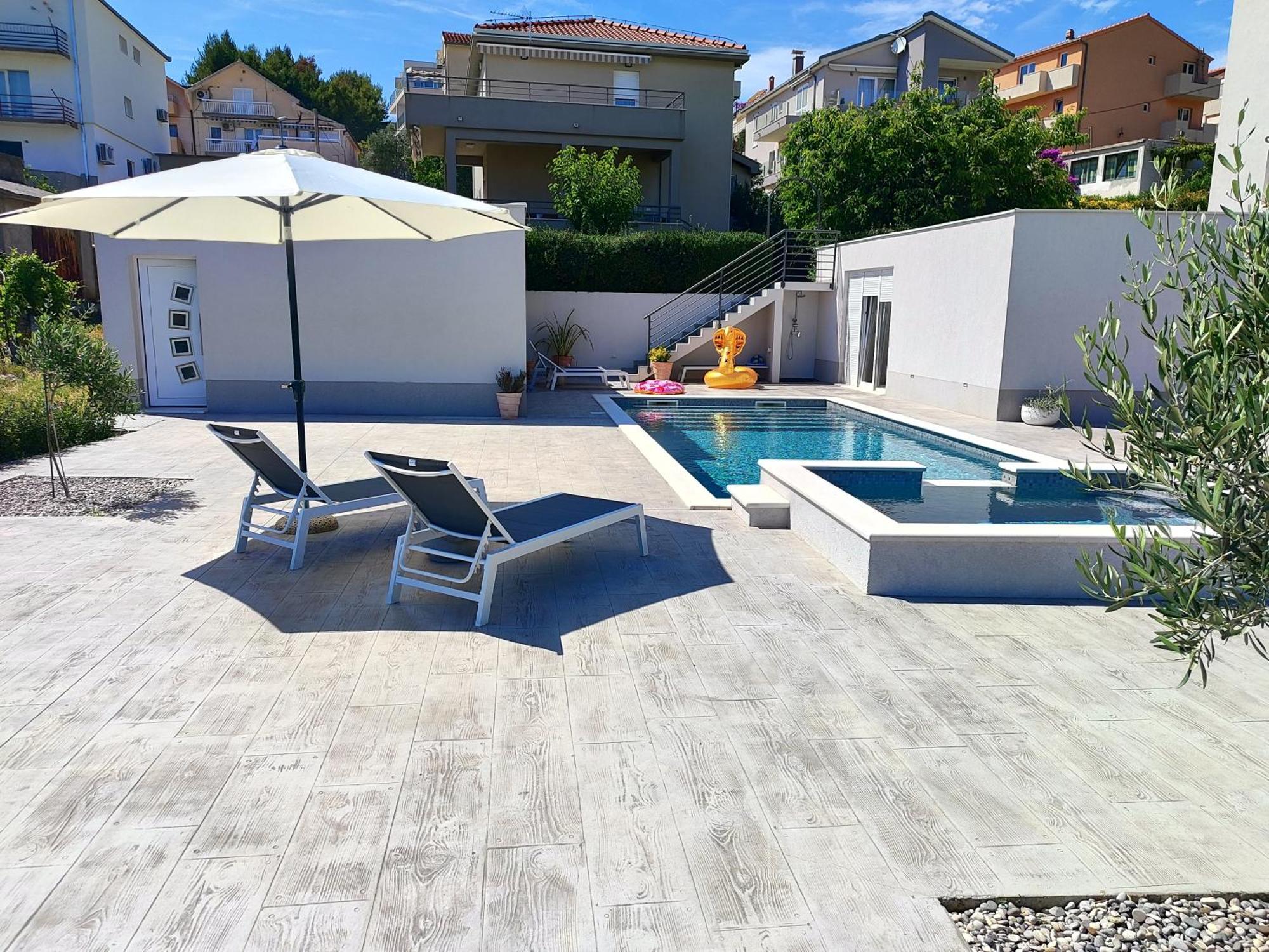 Vila Fantastic House Podstrana Exteriér fotografie