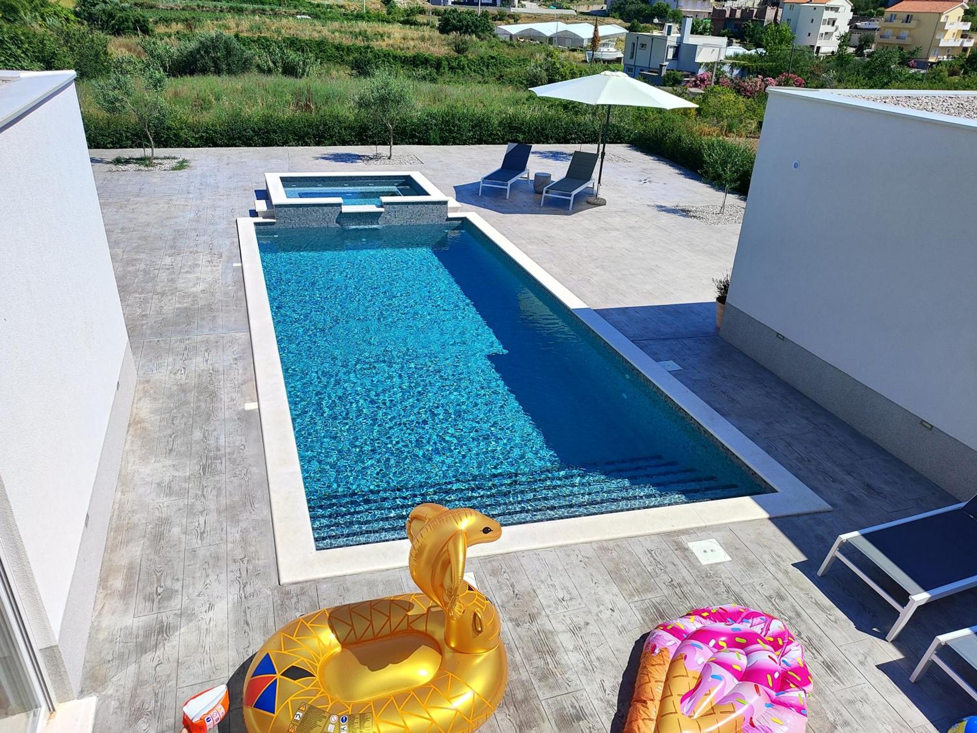 Vila Fantastic House Podstrana Exteriér fotografie