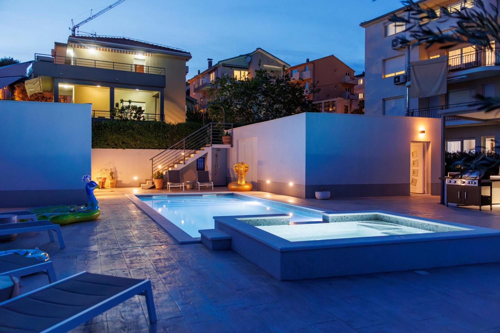 Vila Fantastic House Podstrana Exteriér fotografie