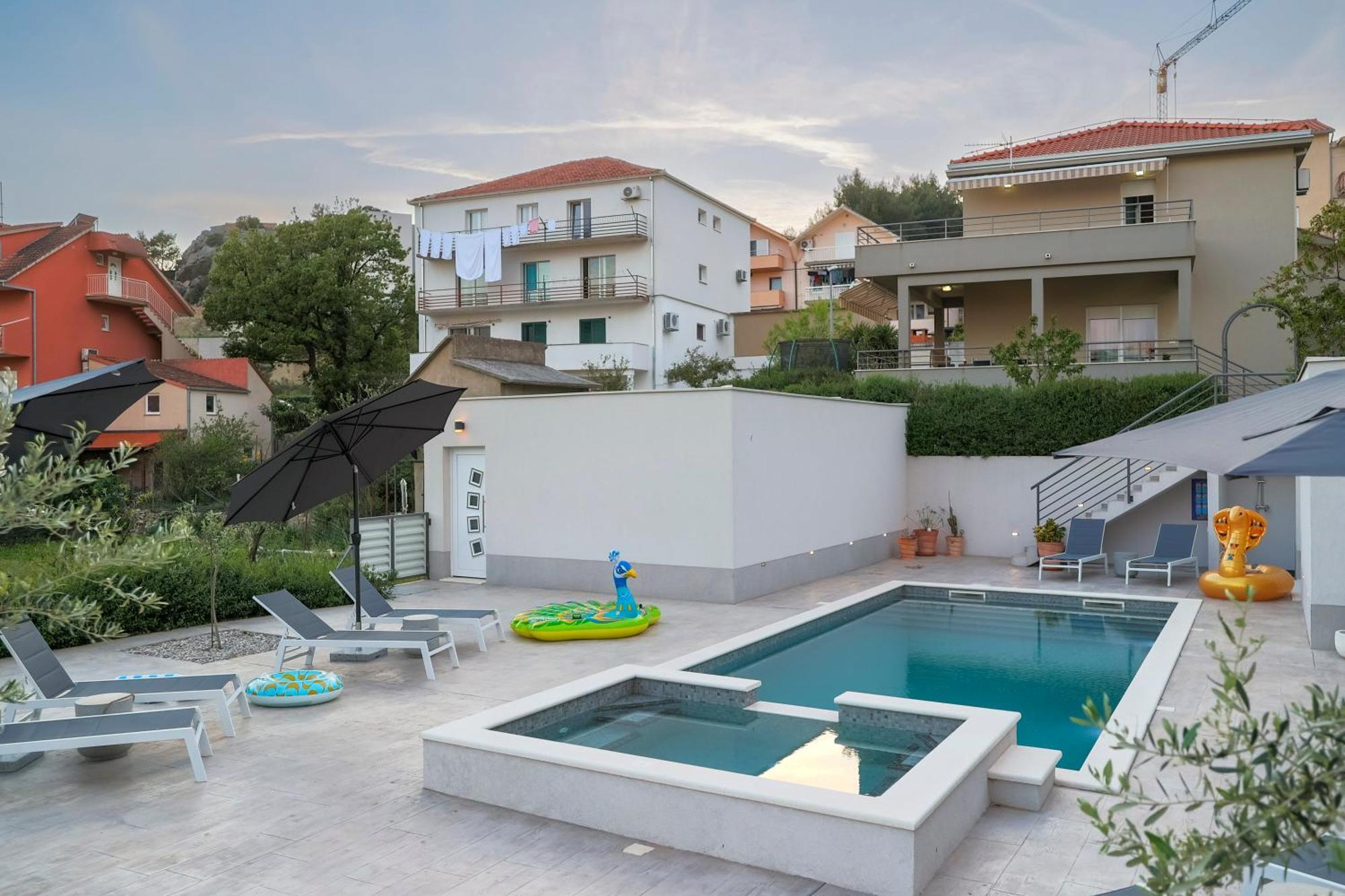 Vila Fantastic House Podstrana Exteriér fotografie